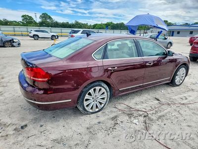 Trzecie zdjęcie samochodu z tyłu: 2014 VOLKSWAGEN PASSAT SEL VIN:1VWCN7A30EC007422 - miniatura