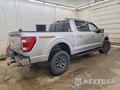 Trzecie zdjęcie samochodu z tyłu: 2021 FORD F150 SUPERCREW VIN:1FTEW1E86MFC86643 - miniatura