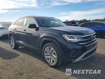 Czwarte zdjęcie samochodu z boku: 2021 VOLKSWAGEN ATLAS CROSS SPORT SE VIN:1V2HC2CA2MC211116 - miniatura