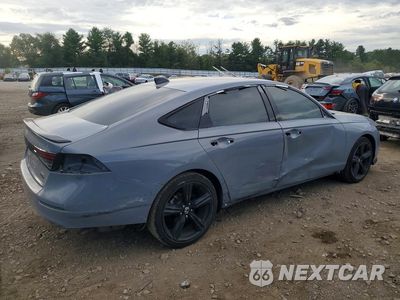 Trzecie zdjęcie samochodu z tyłu: 2024 HONDA ACCORD HYBRID SPORT-L VIN:1HGCY2F70RA037578 - miniatura