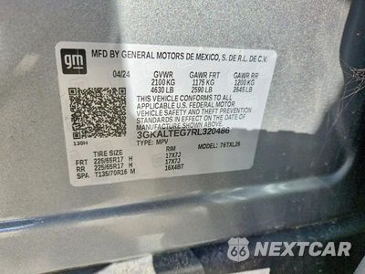 Zdjęcie 13 z 13 samochodu: 2024 GMC TERRAIN SLE VIN:3GKALTEG7RL320486 - miniatura
