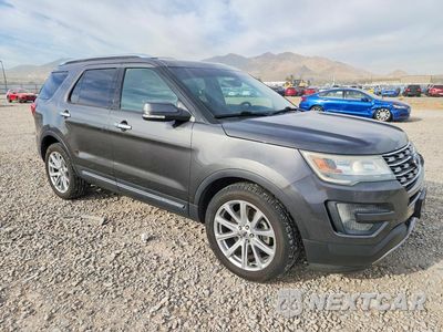 Czwarte zdjęcie samochodu z boku: 2016 FORD EXPLORER LIMITED VIN:1FM5K8F80GGB53521 - miniatura