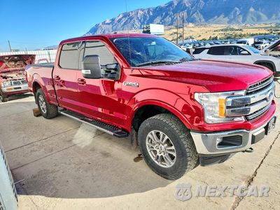 Czwarte zdjęcie samochodu z boku: 2018 FORD F150 SUPERCREW VIN:1FTFW1EG2JFC44560 - miniatura