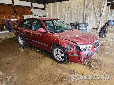 Czwarte zdjęcie samochodu z boku: 2002 HYUNDAI ELANTRA GT VIN:KMHDN55D62U058973 - miniatura