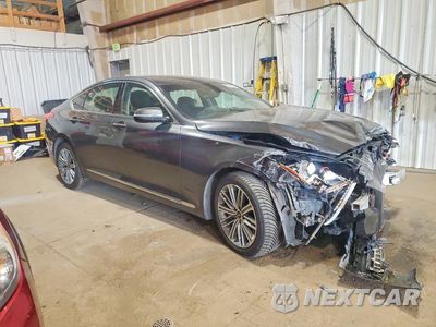 Czwarte zdjęcie samochodu z boku: 2018 GENESIS G80 3.8 VIN:KMHGN4JE7JU237639 - miniatura