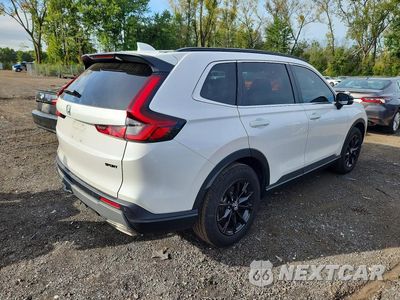 Trzecie zdjęcie samochodu z tyłu: 2024 HONDA CR-V SPORT-L VIN:5J6RS6H86RL011833 - miniatura