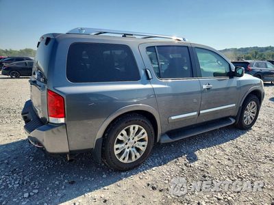 Trzecie zdjęcie samochodu z tyłu: 2015 NISSAN ARMADA PLATINUM VIN:5N1AA0NE4FN610772 - miniatura