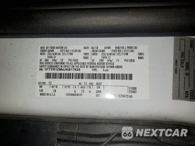Zdjęcie 13 z 13 samochodu: 2018 FORD TRANSIT T-250 VIN:1FTYR1ZM4JKB17929 - miniatura