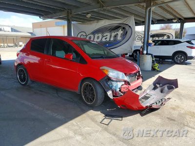 Czwarte zdjęcie samochodu z boku: 2012 TOYOTA YARIS 5-DOOR LE VIN:JTDKTUD39CD529858 - miniatura