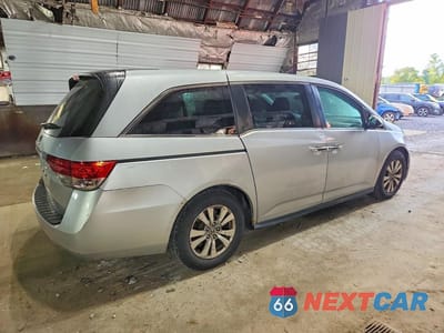 Trzecie zdjęcie samochodu z tyłu: 2014 HONDA ODYSSEY EX VIN:5FNRL5H40EB130033 - miniatura