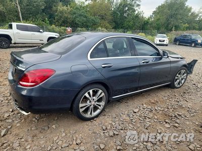 Trzecie zdjęcie samochodu z tyłu: 2015 MERCEDES-BENZ C 300 4MATIC VIN:55SWF4KB6FU067967 - miniatura