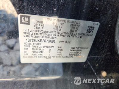 Zdjęcie 13 z 13 samochodu: 2015 CADILLAC ESCALADE ESV PLATINUM VIN:1GYS3UKJ3FR700395 - miniatura