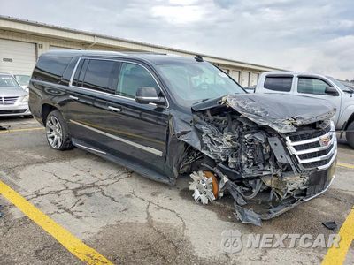 Czwarte zdjęcie samochodu z boku: 2016 CADILLAC ESCALADE ESV LUXURY VIN:1GYS4HKJ5GR482434 - miniatura