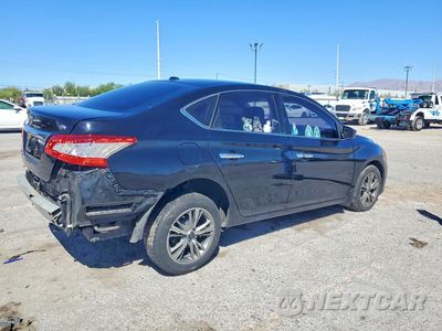 Trzecie zdjęcie samochodu z tyłu: 2015 NISSAN SENTRA SV VIN:3N1AB7AP4FL671219 - miniatura
