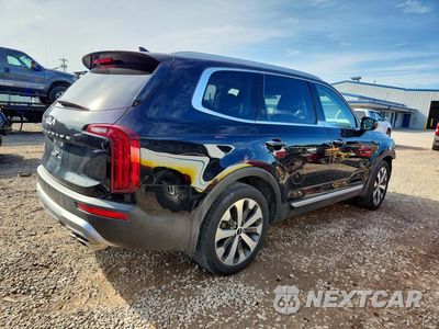 Trzecie zdjęcie samochodu z tyłu: 2022 KIA TELLURIDE SX VIN:5XYP5DHC8NG211907 - miniatura