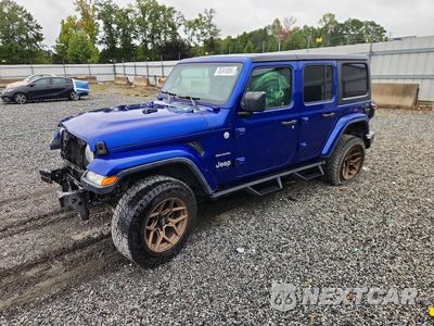 2018 JEEP WRANGLER UNLIMITED SAHARA 1C4HJXEG7JW239462 - główne zdjęcie licytacji z USA - miniatura