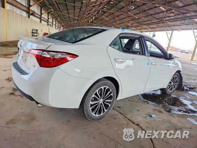 Trzecie zdjęcie samochodu z tyłu: 2016 TOYOTA COROLLA S PLUS VIN:5YFBURHE5GP480845 - miniatura