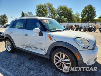 Czwarte zdjęcie samochodu z boku: 2014 MINI COOPER COUNTRYMAN VIN:WMWZB3C59EWR40535 - miniatura