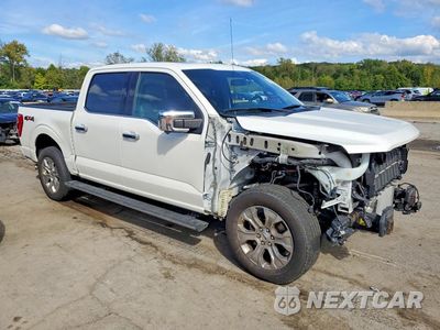 Czwarte zdjęcie samochodu z boku: 2021 FORD F150 SUPERCREW VIN:1FTFW1ED4MFA44225 - miniatura