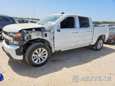 2021 CHEVROLET SILVERADO C1500 CUSTOM 1GCPWBEH8MZ157302 - główne zdjęcie licytacji z USA - miniatura