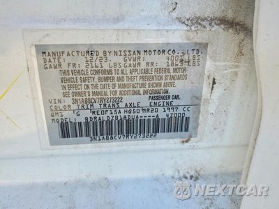 Zdjęcie 12 z 12 samochodu: 2024 NISSAN SENTRA SV VIN:3N1AB8CV7RY273222 - miniatura