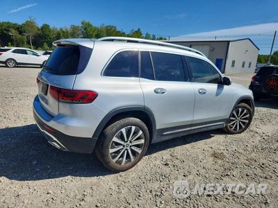 Trzecie zdjęcie samochodu z tyłu: 2021 MERCEDES-BENZ GLB 250 4MATIC VIN:W1N4M4HB5MW102313 - miniatura