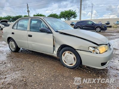 Czwarte zdjęcie samochodu z boku: 2002 TOYOTA COROLLA CE VIN:1NXBR12E82Z580795 - miniatura