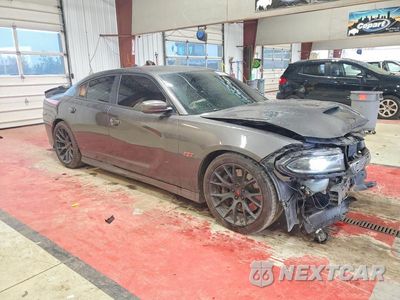 Czwarte zdjęcie samochodu z boku: 2019 DODGE CHARGER SCAT PACK VIN:2C3CDXGJ0KH576165 - miniatura