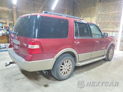 Trzecie zdjęcie samochodu z tyłu: 2008 FORD EXPEDITION EDDIE BAUER VIN:1FMFU18528LA52787 - miniatura