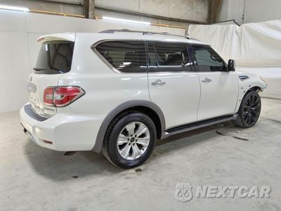 Trzecie zdjęcie samochodu z tyłu: 2017 NISSAN ARMADA PLATINUM VIN:JN8AY2NF8H9302427 - miniatura