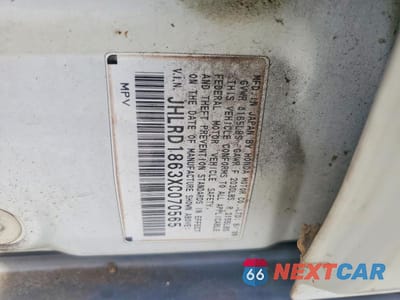 Zdjęcie 13 z 13 samochodu: 1999 HONDA CR-V EX VIN:JHLRD1863XC070565 - miniatura