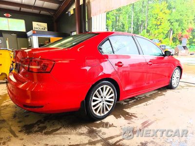 Trzecie zdjęcie samochodu z tyłu: 2015 VOLKSWAGEN JETTA SE VIN:3VWD17AJ3FM283995 - miniatura