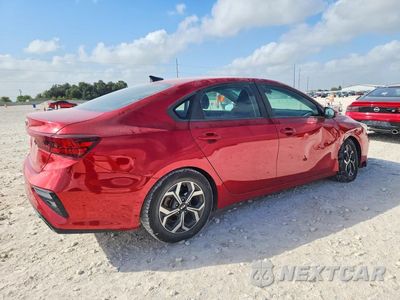 Trzecie zdjęcie samochodu z tyłu: 2020 KIA FORTE LXS VIN:3KPF24AD8LE192194 - miniatura