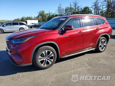 2021 TOYOTA HIGHLANDER HYBRID XLE 5TDGBRCH3MS024326 - główne zdjęcie licytacji z USA - miniatura