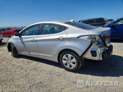 Drugie zdjęcie samochodu z przodu: 2016 HYUNDAI ELANTRA SE VIN:5NPDH4AE6GH706303 - miniatura