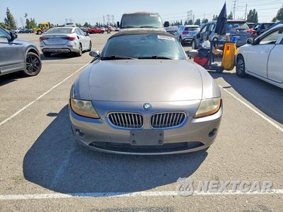 Piąte zdjęcie samochodu w środku: 2003 BMW Z4 3.0 VIN:4USBT534X3LU00317 - miniatura