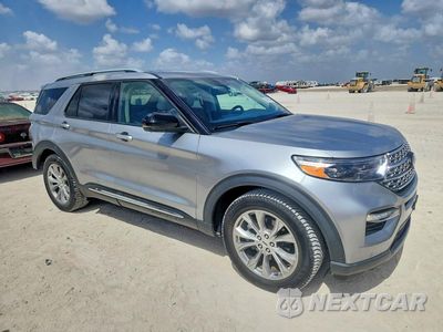 Czwarte zdjęcie samochodu z boku: 2021 FORD EXPLORER LIMITED VIN:1FMSK7FH7MGB07161 - miniatura