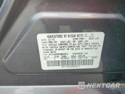 Zdjęcie 13 z 13 samochodu: 2012 INFINITI G37 SEDAN X VIN:JN1CV6AR8CM680812 - miniatura