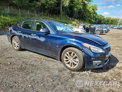 Czwarte zdjęcie samochodu z boku: 2016 INFINITI Q70 3.7 VIN:JN1BY1AR2GM270437 - miniatura