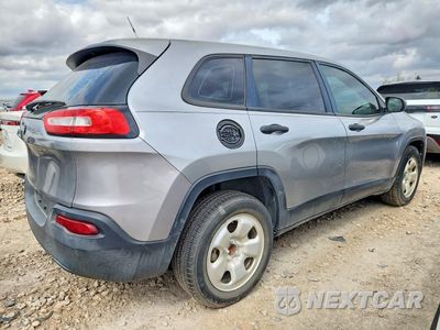 Trzecie zdjęcie samochodu z tyłu: 2016 JEEP CHEROKEE SPORT VIN:1C4PJLAB8GW159045 - miniatura
