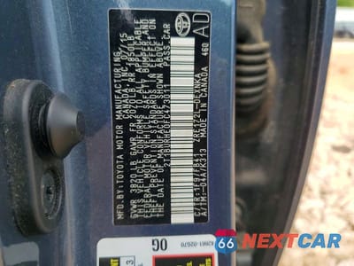 Zdjęcie 13 z 13 samochodu: 2015 TOYOTA COROLLA LE VIN:2T1BURHE0FC473011 - miniatura