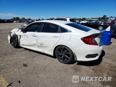 Drugie zdjęcie samochodu z przodu: 2019 HONDA CIVIC SPORT VIN:19XFC2E80KE004507 - miniatura