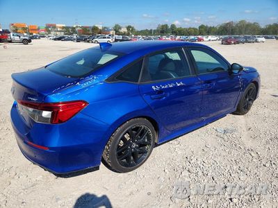 Trzecie zdjęcie samochodu z tyłu: 2022 HONDA CIVIC SPORT VIN:2HGFE2F50NH599125 - miniatura