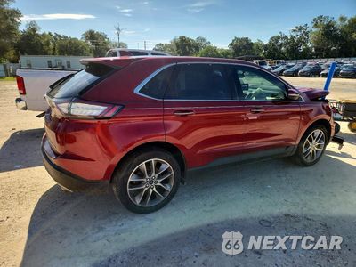 Trzecie zdjęcie samochodu z tyłu: 2016 FORD EDGE TITANIUM VIN:2FMPK3K84GBC63495 - miniatura