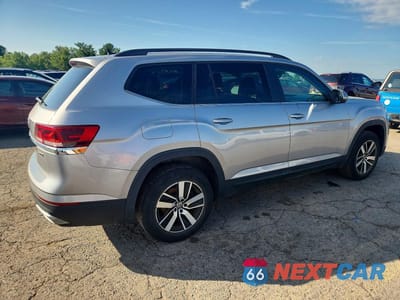 Trzecie zdjęcie samochodu z tyłu: 2021 VOLKSWAGEN ATLAS SE VIN:1V2LP2CA8MC513282 - miniatura