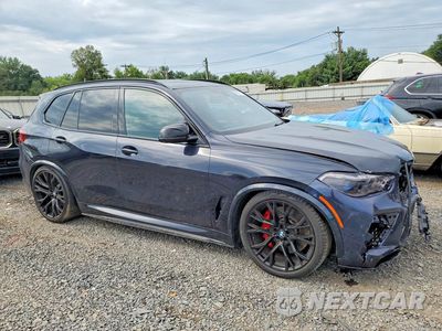 Czwarte zdjęcie samochodu z boku: 2021 BMW X5 M VIN:5YMJU0C02M9F72039 - miniatura