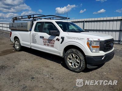 Czwarte zdjęcie samochodu z boku: 2021 FORD F150 SUPER CAB VIN:1FTFX1C5XMKE63101 - miniatura