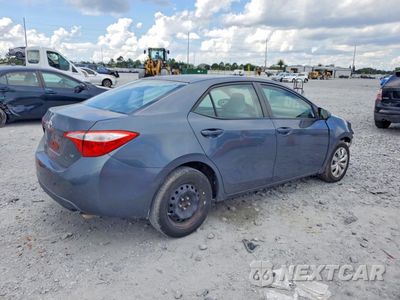 Trzecie zdjęcie samochodu z tyłu: 2016 TOYOTA COROLLA LE VIN:2T1BURHE3GC679974 - miniatura