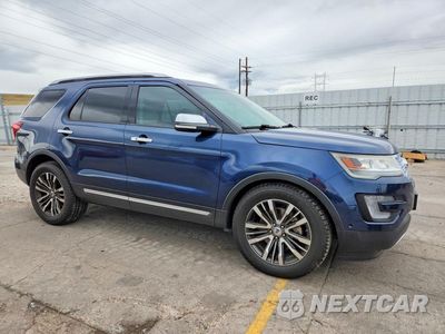 Czwarte zdjęcie samochodu z boku: 2016 FORD EXPLORER PLATINUM VIN:1FM5K8HT9GGB95476 - miniatura