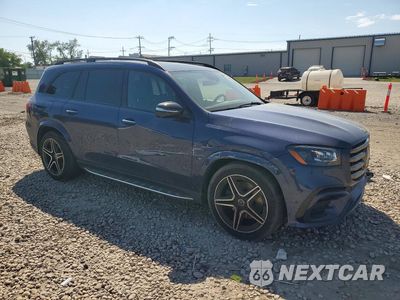 Czwarte zdjęcie samochodu z boku: 2025 MERCEDES-BENZ GLS 450 4MATIC VIN:4JGFF5KE2SB391640 - miniatura